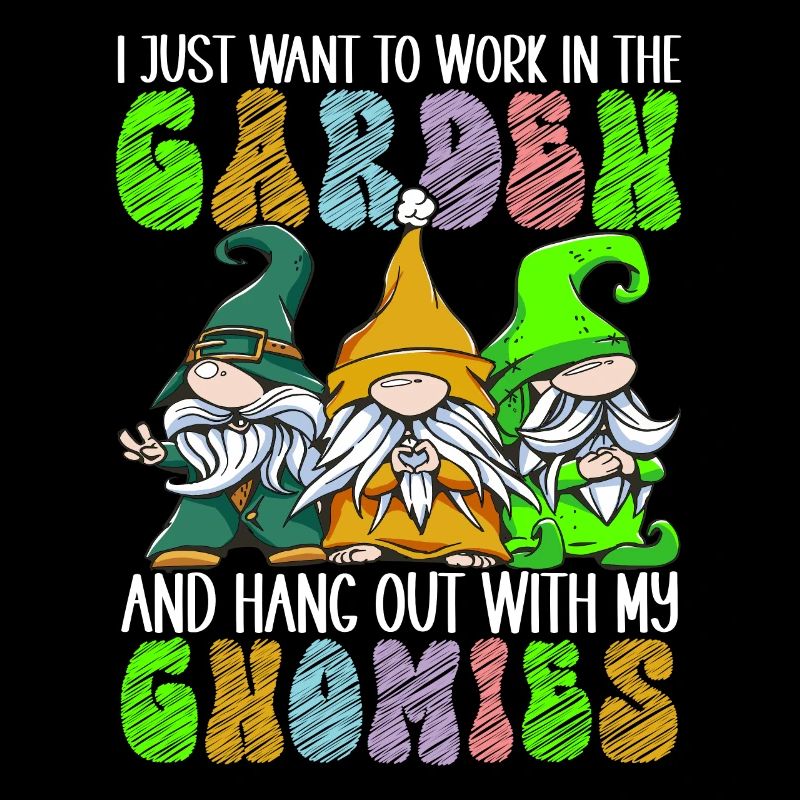 Gartenzwerge Gartenarbeit