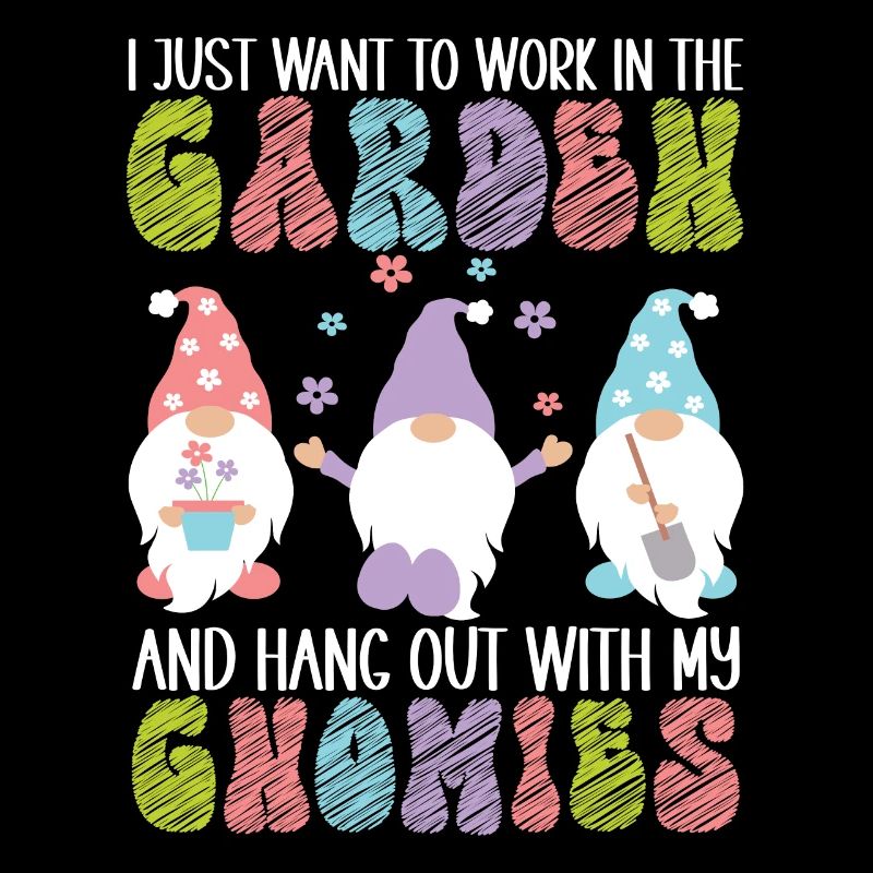 Gartenzwerge Gartenarbeit