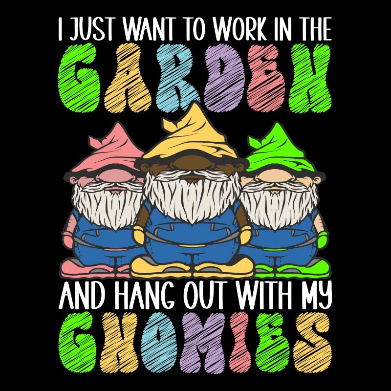 Gartenzwerge Gartenarbeit