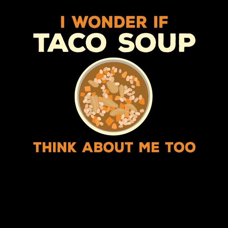 Conception de soupe à tacos drôle