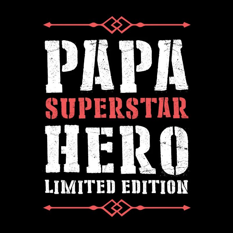 Bester Papa Held Spruch Dad Vatertag