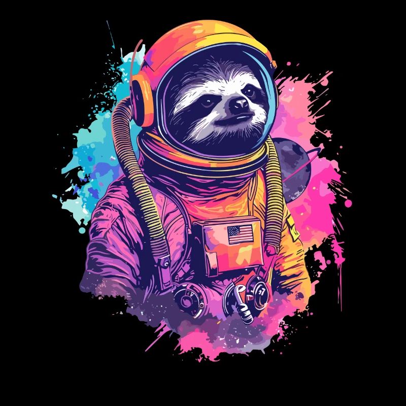 Sloth Astronaut - A Space Trip In