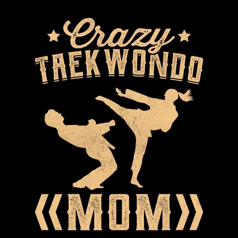 Verrückte Taekwondo-Mutter