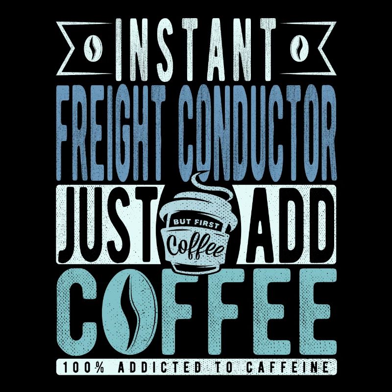 Le conducteur de fret instantané ajoute simplement du café