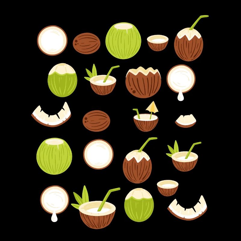 Retro Coconut Design