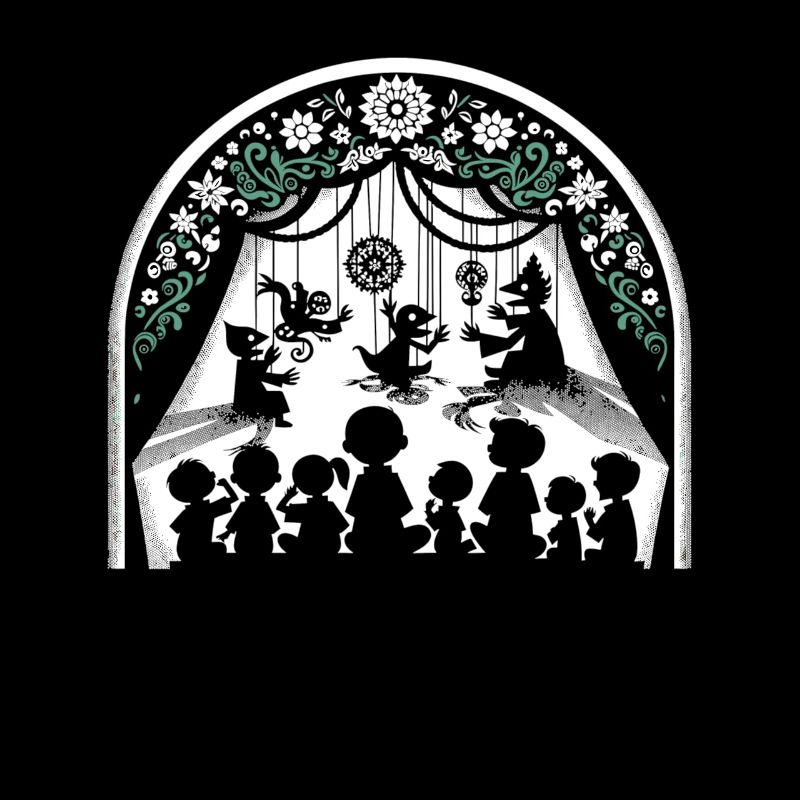 Puppet Mastery Shadow Play Bauchredner-geschenk