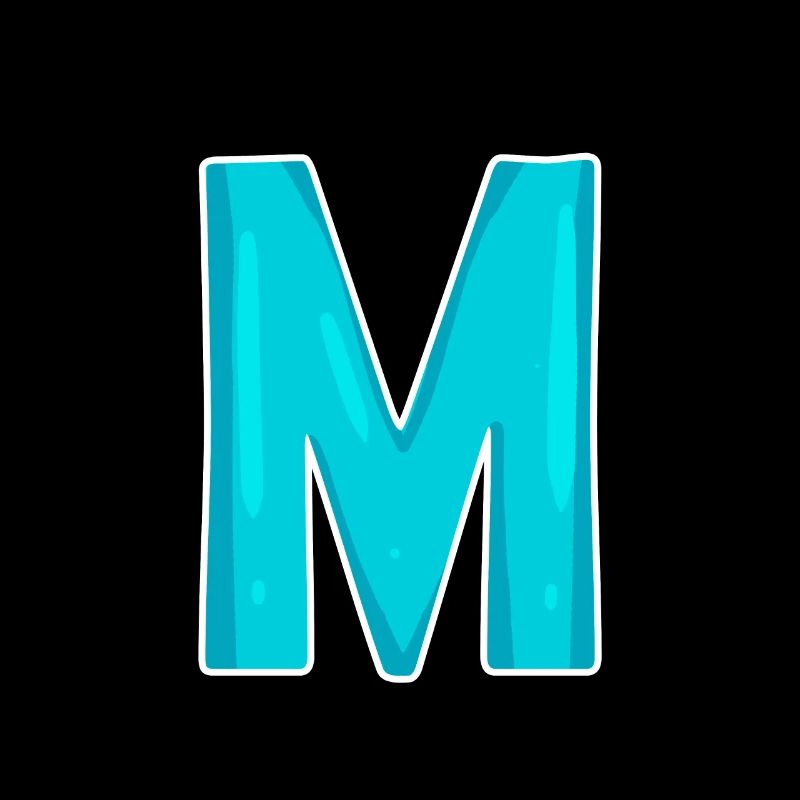 Buchstabe M Anfangsbuchstabe