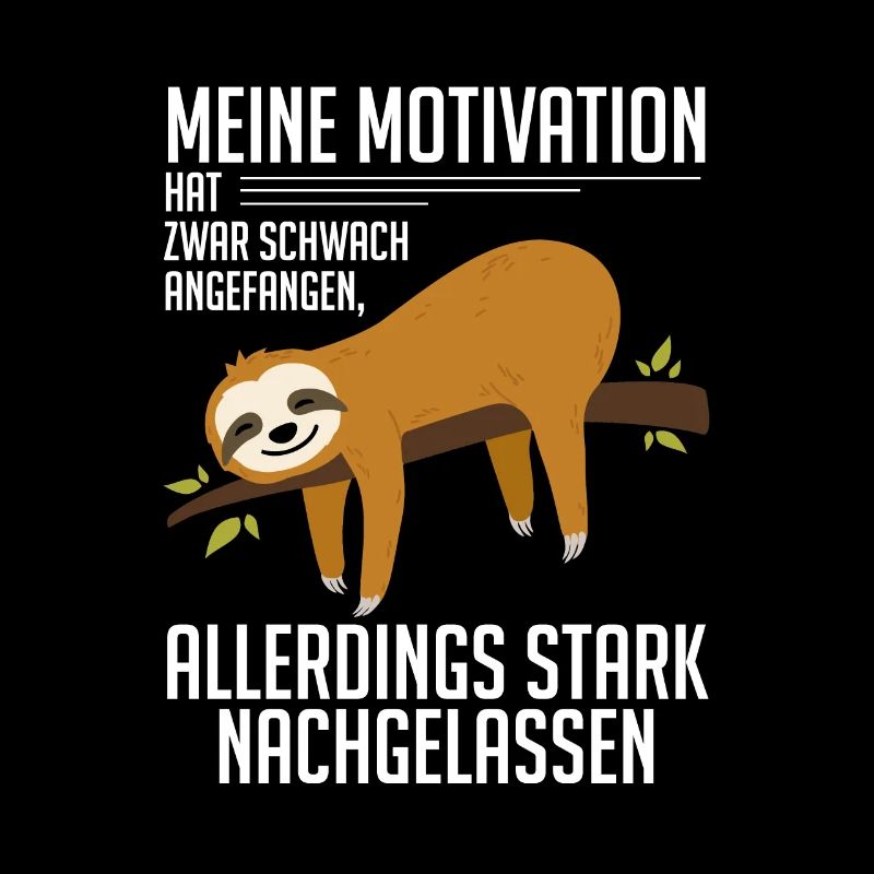 My Motivation Started Weak Sloth