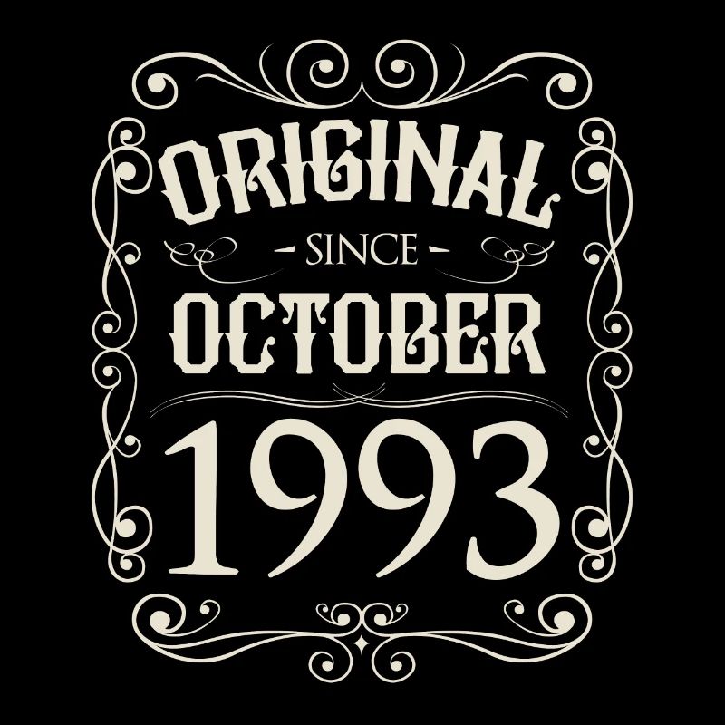 Vintage - Original since October 1993 Birthday