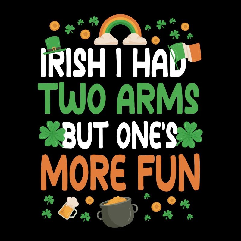 Armamputierter St. Patrick's Day