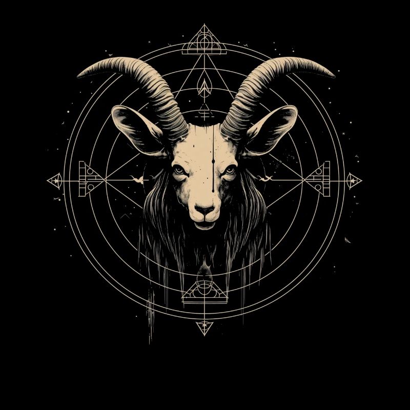 Ziege Baphomet