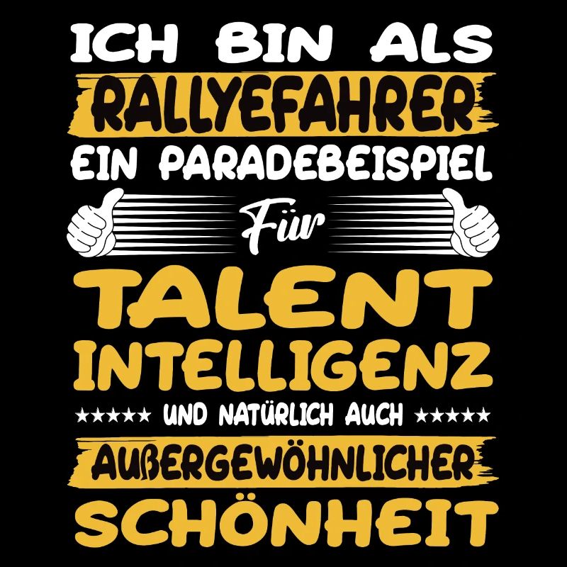 Rallyefahrer ein Paradebeispiel Rallye