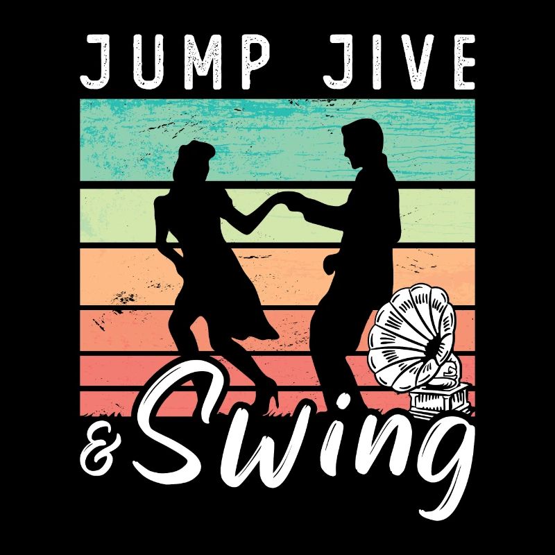 Swing Dance Jump Jive & Retro Dancing Swing Dancer