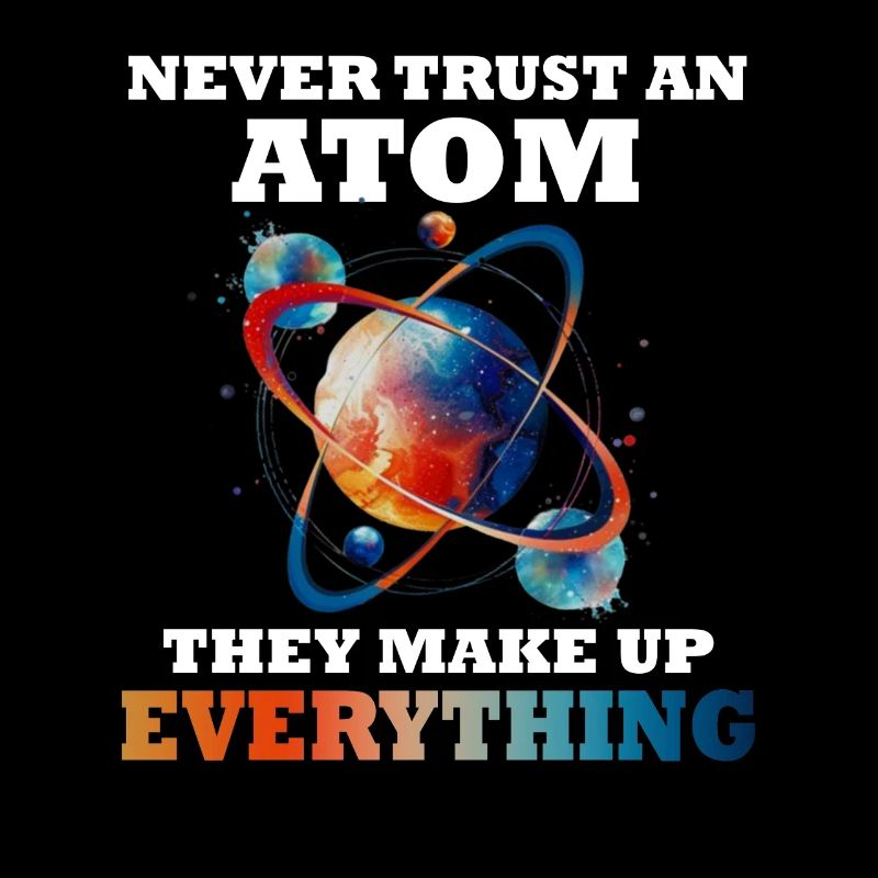 Never trust an atom - they invent everything