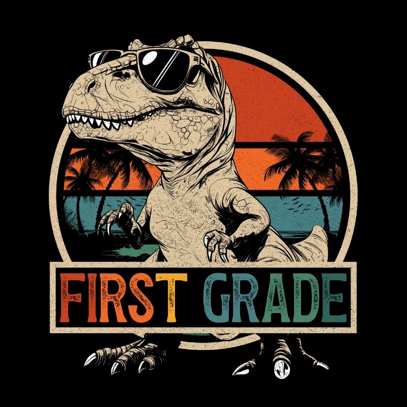 1st Class Dinosaur T-Rex Sunglasses Dino
