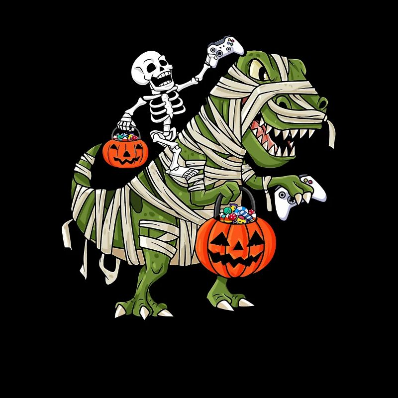Halloween T-Rex Gaming Controller