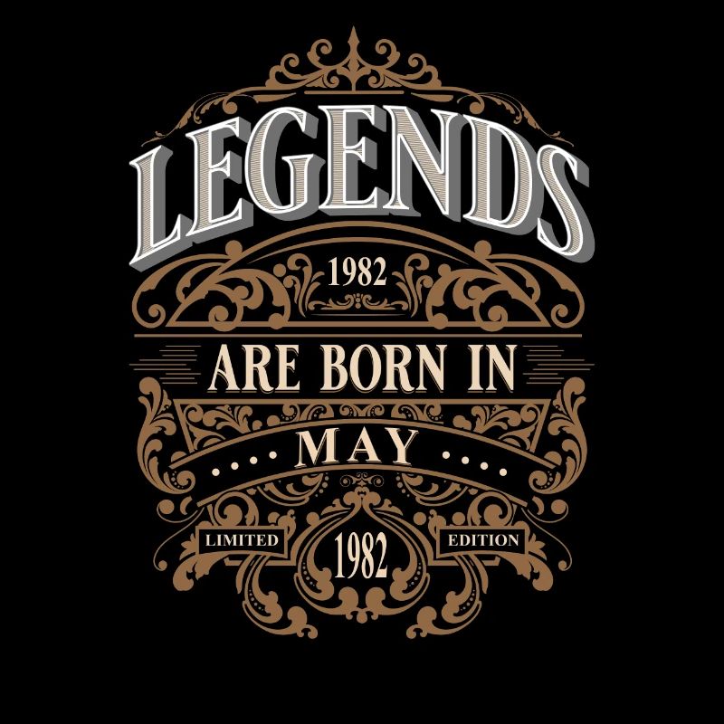 1982 Mai Naissance Anniversaire Année de naissance