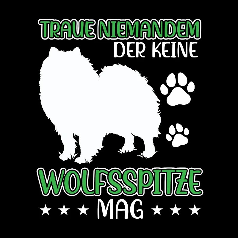 Wolfspitz don't trust Keeshond