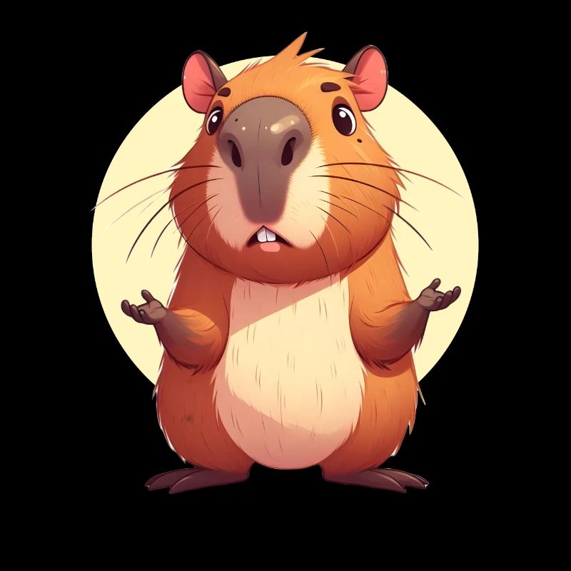 Confused Capybara
