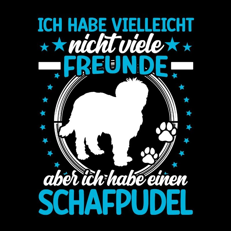 Le caniche mouton est mon caniche de troupeau ami