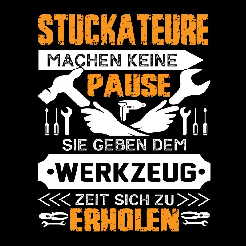 Plasterers don't take a break