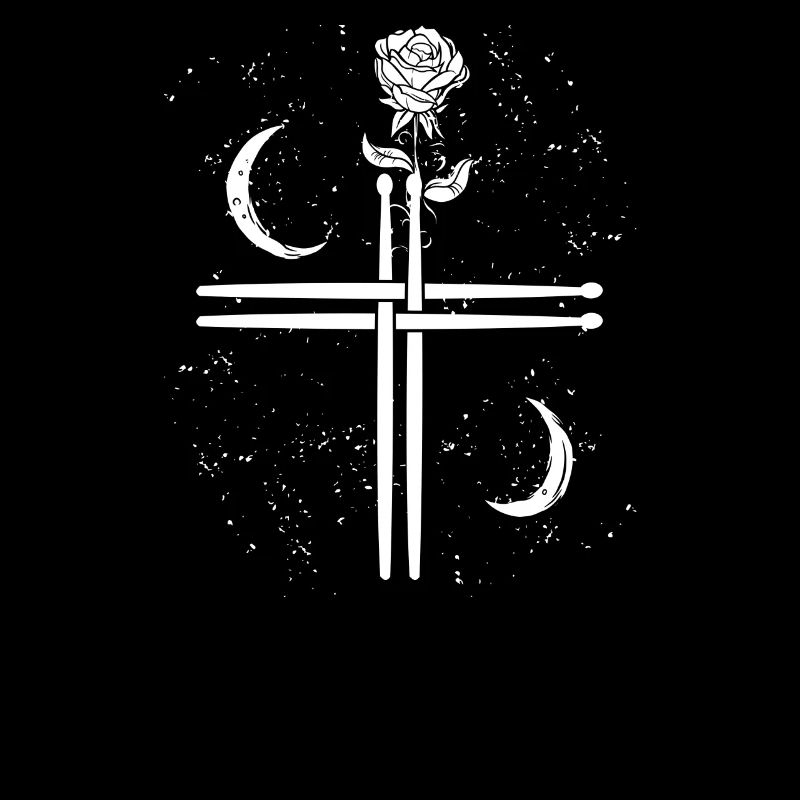 Drums Drummer Occult-Gothic Drumsticks