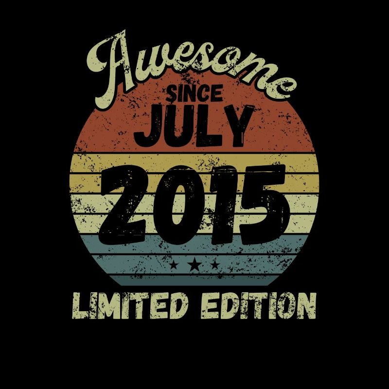 Awesome since July 2015 - Birthday