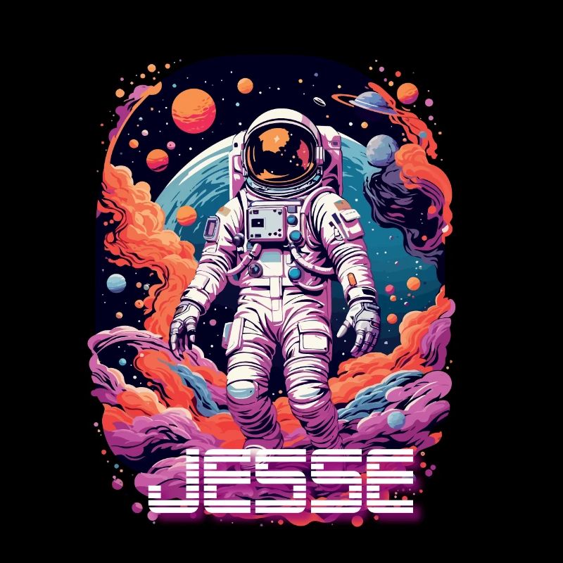 JESSE - Schöner Jungen Name mit coolem Astronaut