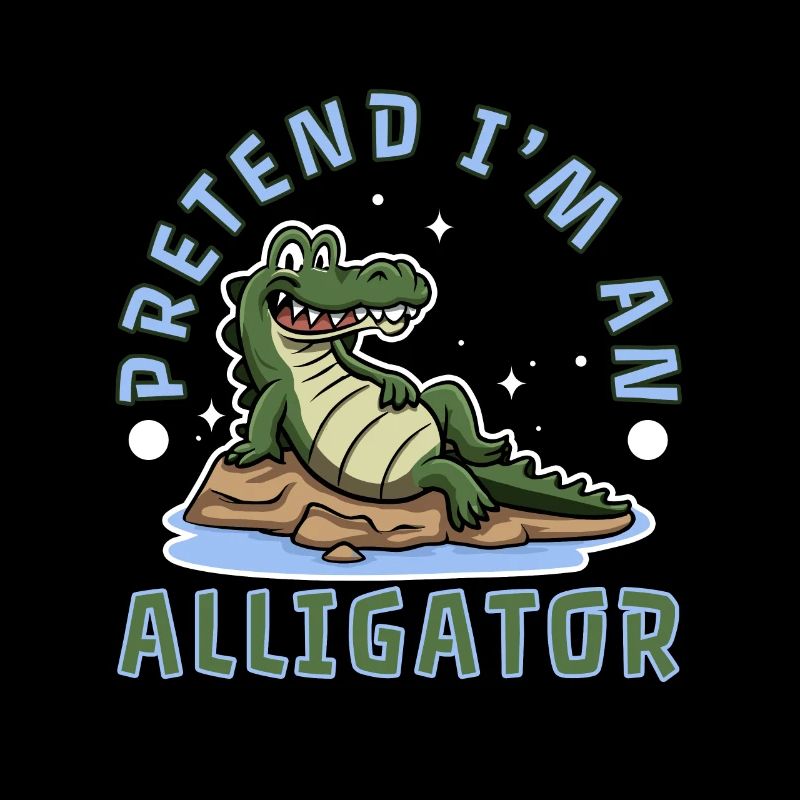 Fais semblant d’être un alligator