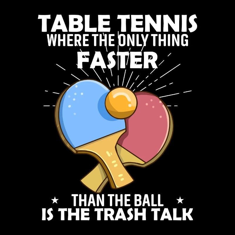 Tennis de table : où la seule chose plus rapide que le