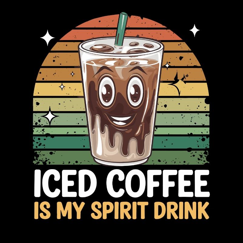 Le café glacé est ma boisson spiritueuse