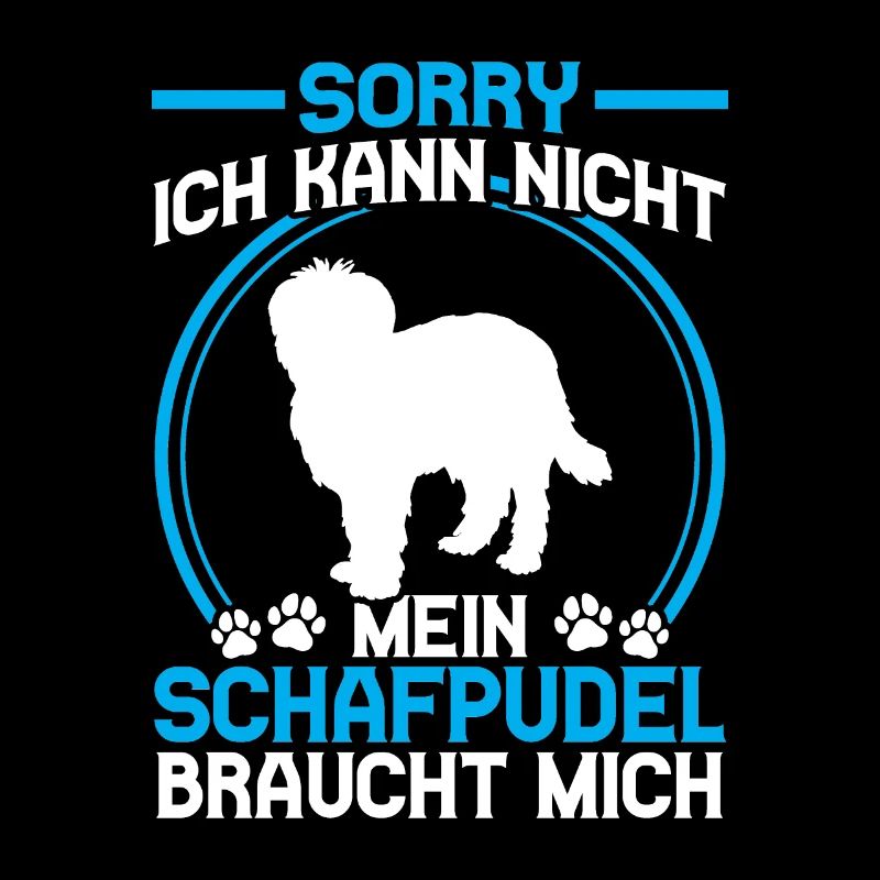 Sheep Poodle Needs Me Old German Herding Dog