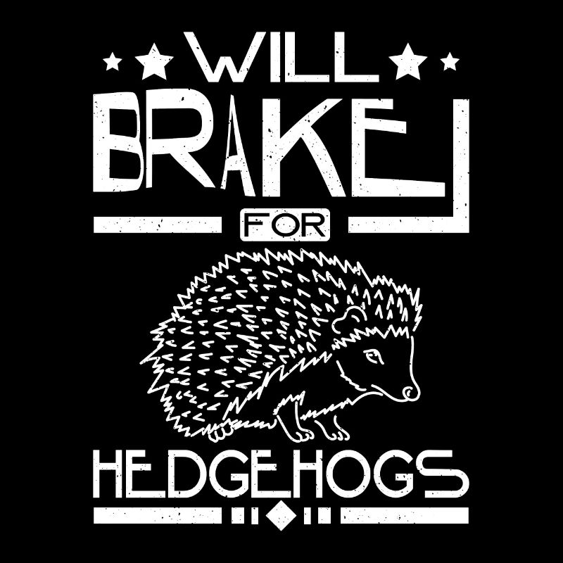 Will brake for hedgehogs