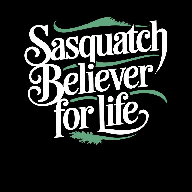 Bigfoot Believer Sasquatch Cryptid Forest Creature