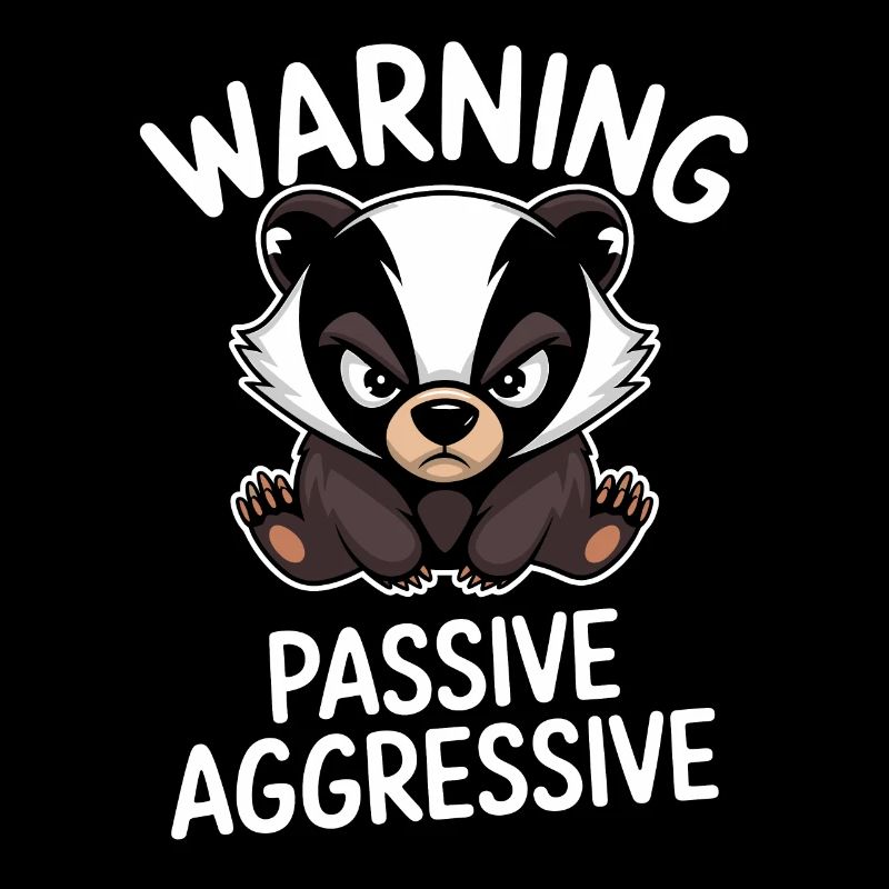 Warning Passive Aggressive Dachs