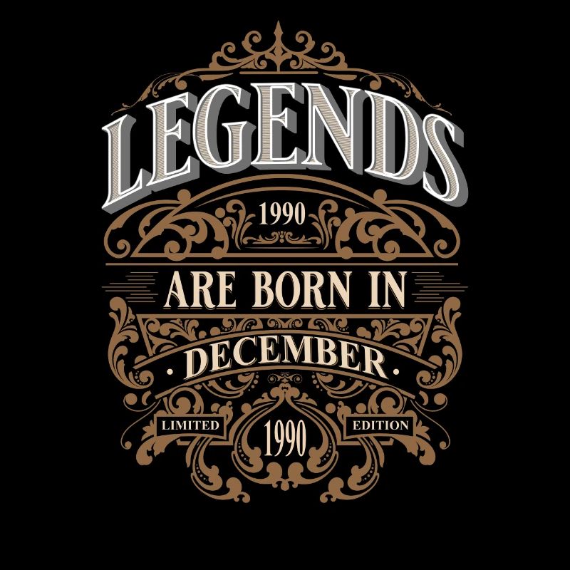 1990 Décembre Naissance Anniversaire Année de naissance