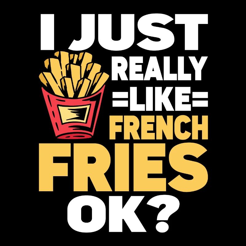 Frites Nourriture Jeu de mots Pomme de terre