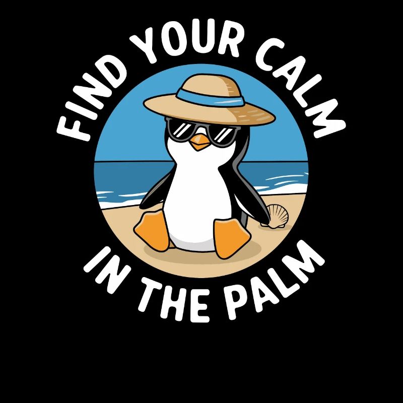 Find your peace on the beach with Penguin