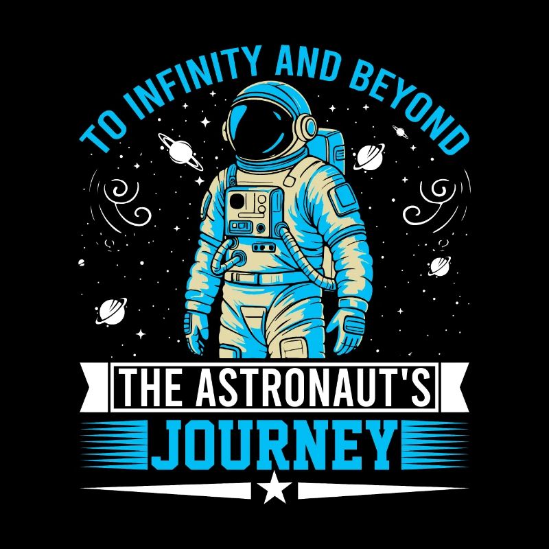 To infinity and beyond – the astronaut's journey!