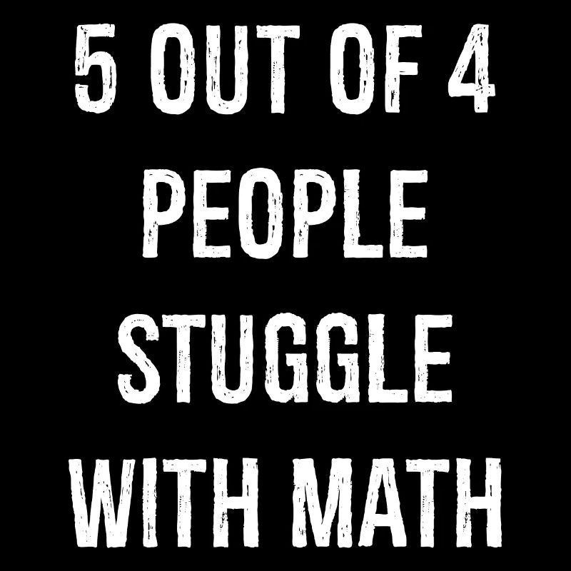 5 sur 4 ont du mal avec les mathématiques