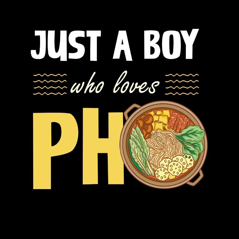 Einfach Ein Junge Der Pho Liebt