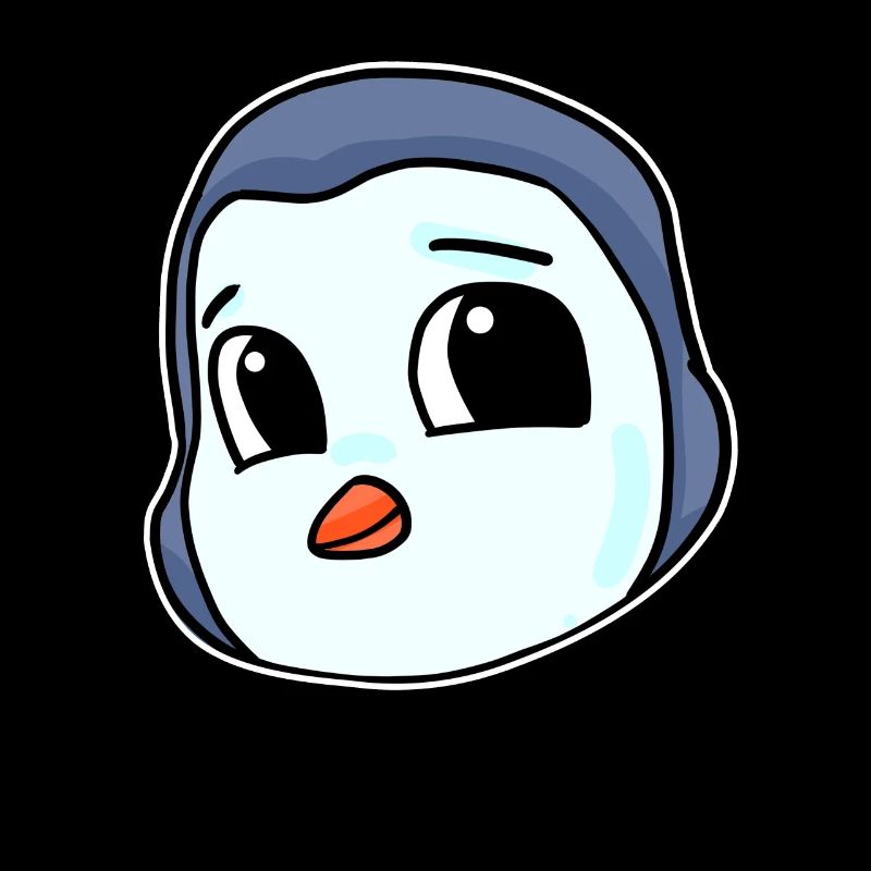 Pinguin Kopf Vogel Seevogel