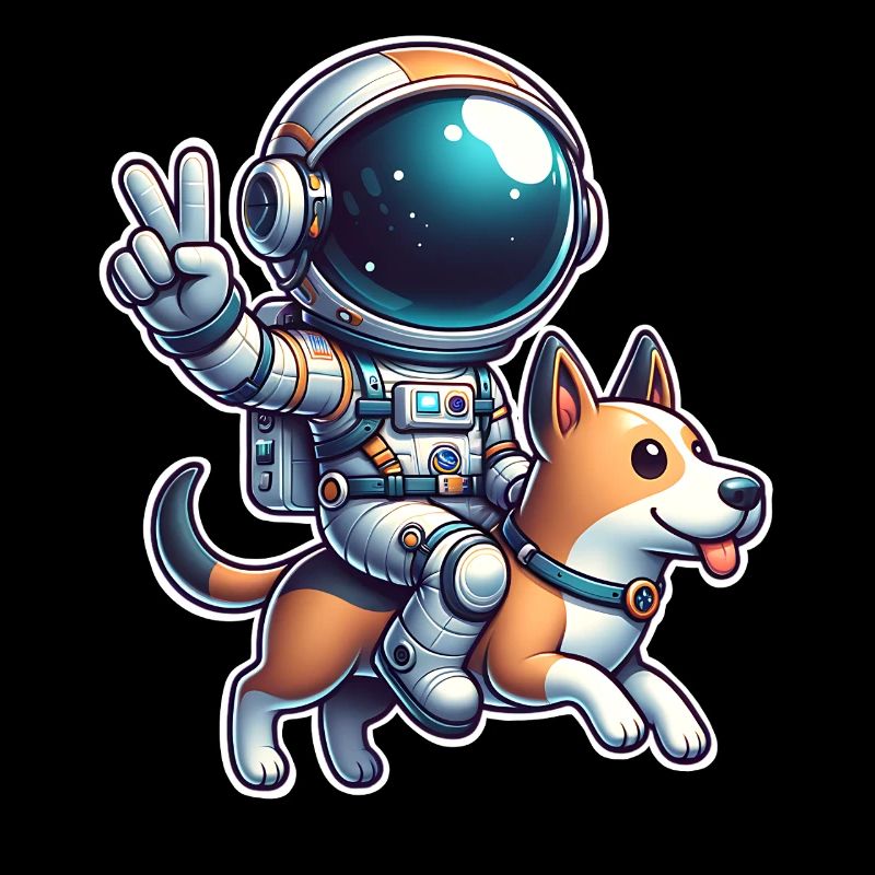 Astronaut Dog