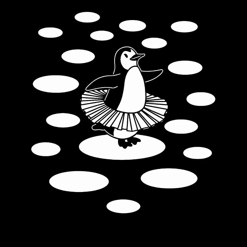 Penguin Ballet Dance on