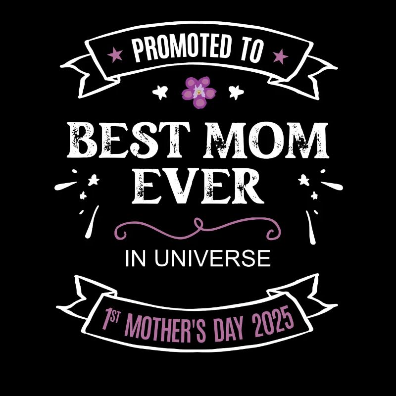 Beste Mama Best Mom Erster Muttertag 2025
