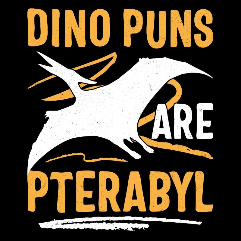 Funny Dino Pun Pterodactyl