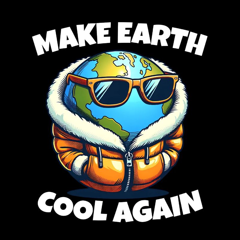 Make Earth Cool Again Climate Change Protest Demo