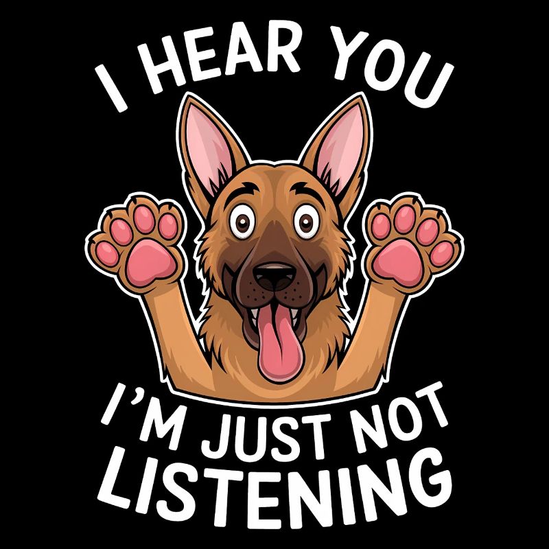 Deutscher Schäferhund Spruch Schäferhund Geschenk