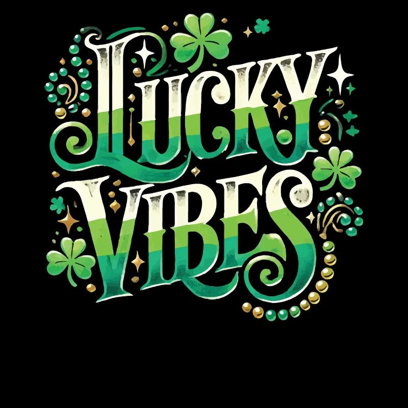 Saint-Patrick Lucky Vibes Design