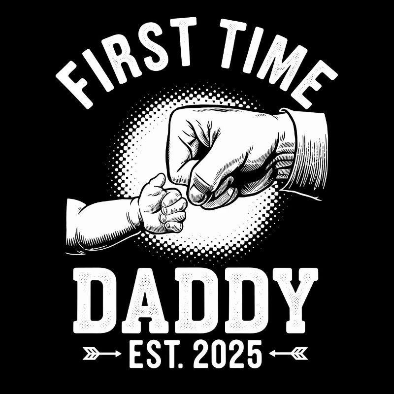 First Time Papa Est. 2025 Pride